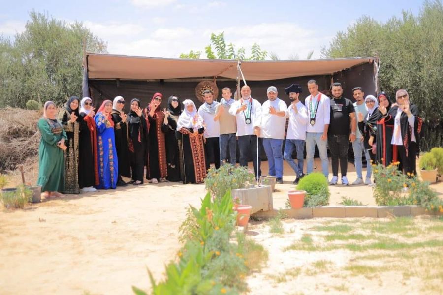  يوم طهي تراثى فى غزة